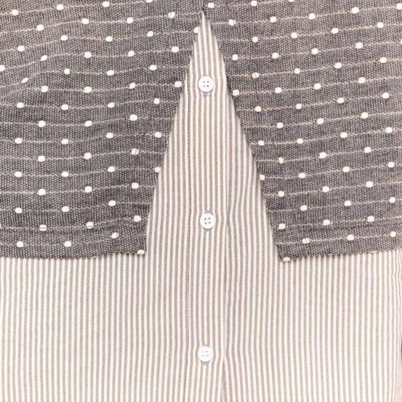 Dotted Layered Look Top NWT - Picture 4 of 6